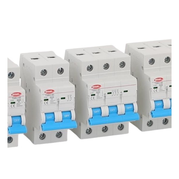 Disjoncteur Miniature TSB3-63 3P C63 TOSUN