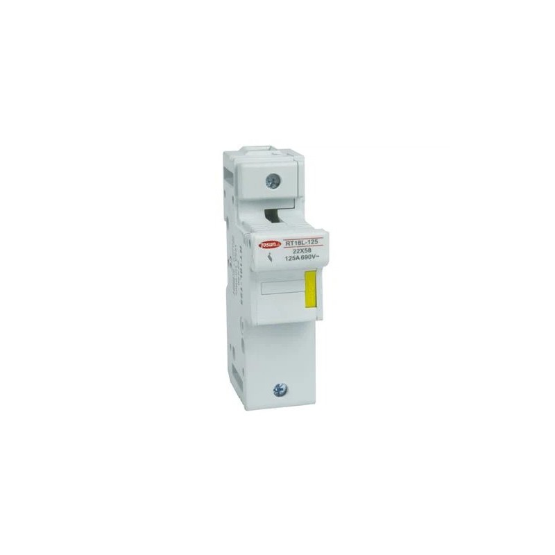 PORTE FUSIBLE RT18L- 125A -1P TOSUN