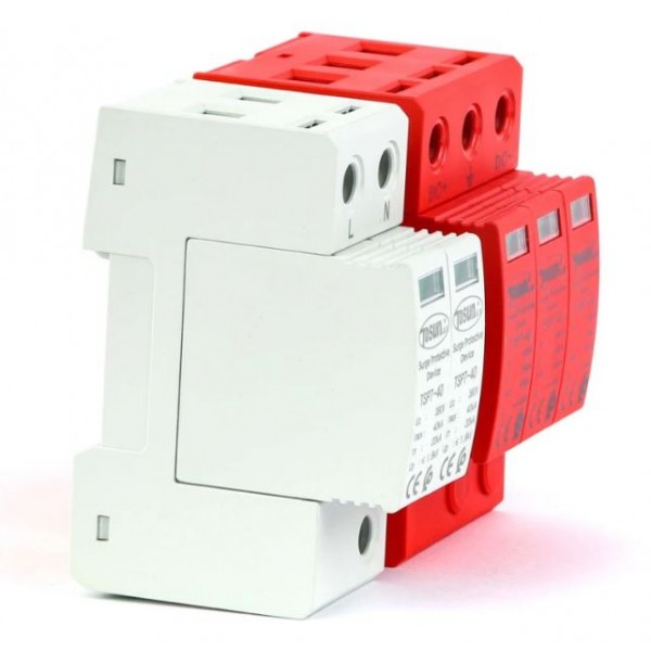 PARAFOUDRE SOLAIRE 2P 20KA 1000V TOSUN